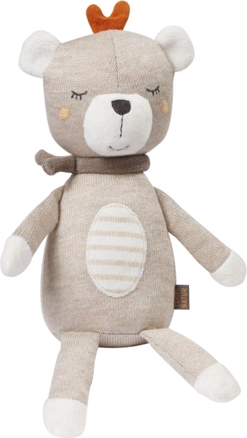 ours en peluche en coton biologique fehn natur 2.0