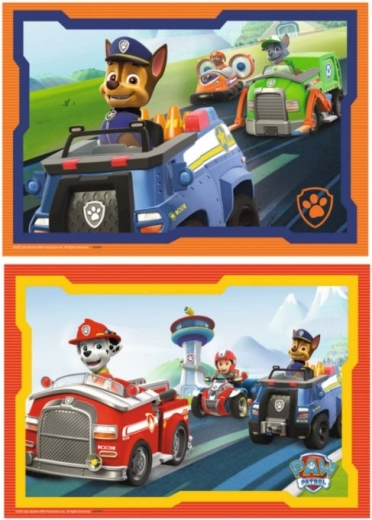 Puzzle Ravensburger PAW Patrol : lot de 2×12 pièces