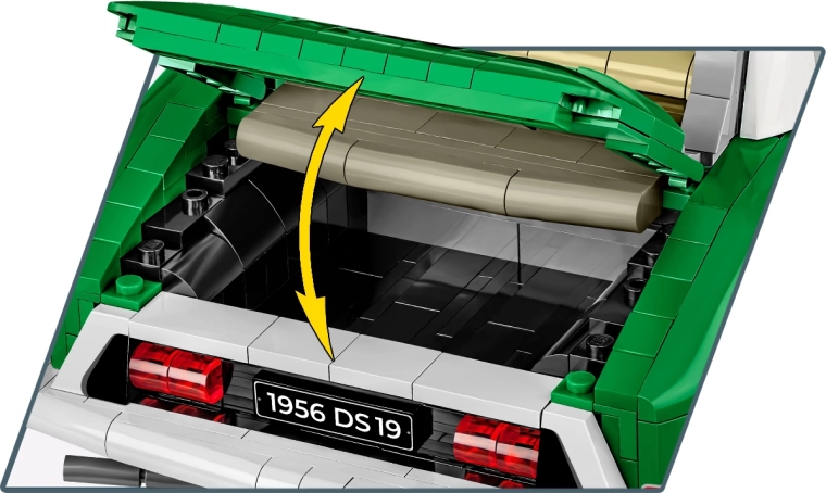 Coffre ouvrant et détails de la carrosserie