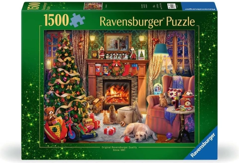 Puzzle Ravensburger « Réveillon de Noël » – 1500 pièces