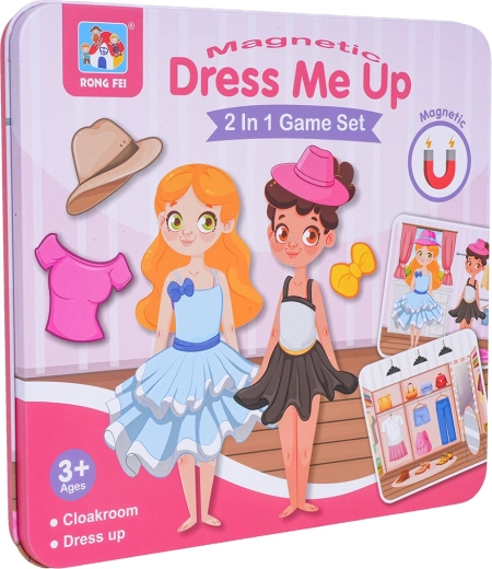 Set magnétique de styliste en herbe 2-en-1