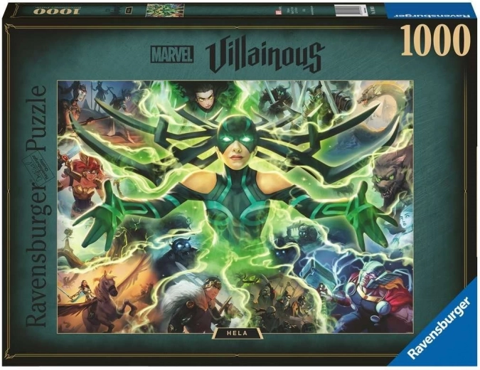 Puzzle Ravensburger Villainous : Hela 1000 pièces