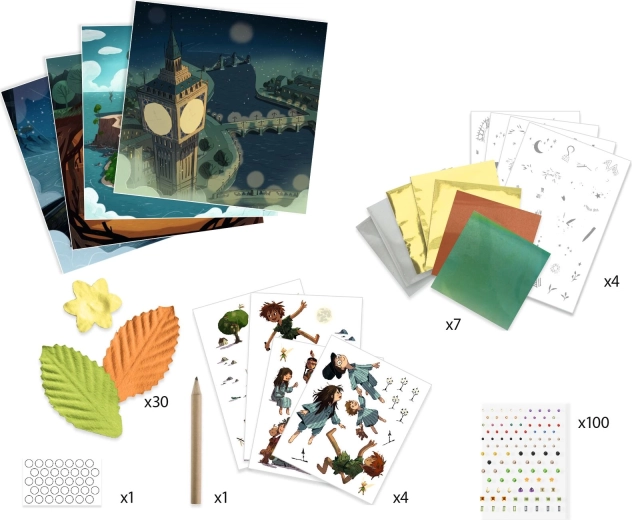 Quatre techniques dans un seul coffret