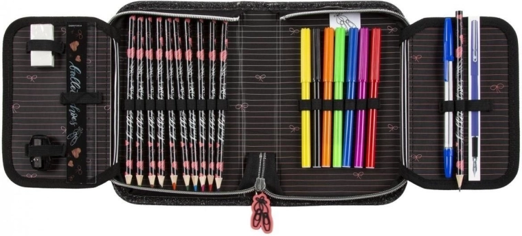 Organisation claire des fournitures scolaires
