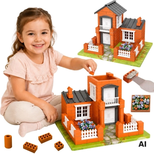 Woopie jeu de construction Villa en briques 458 pièces - 1 pièce