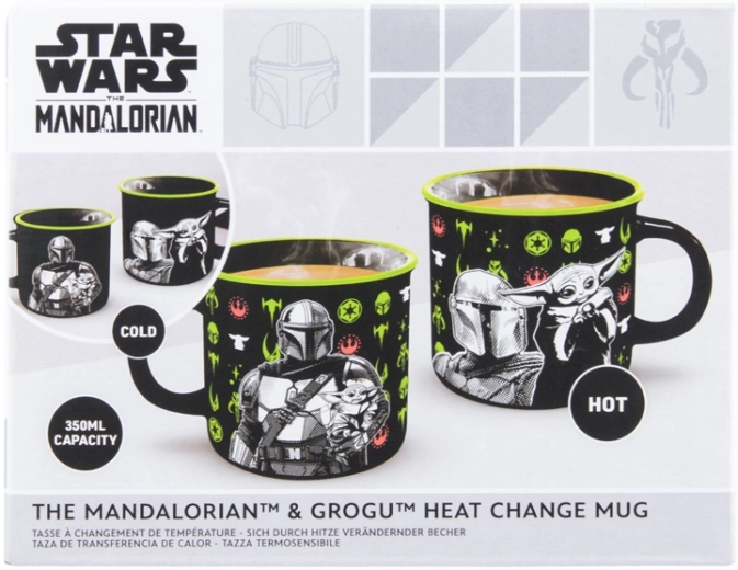 Mug thermoréactif changeant de couleur Star Wars The Mandalorian
