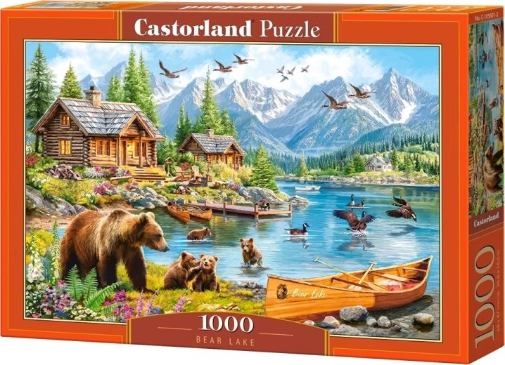 Puzzle Castorland Lac aux ours 1000 pièces