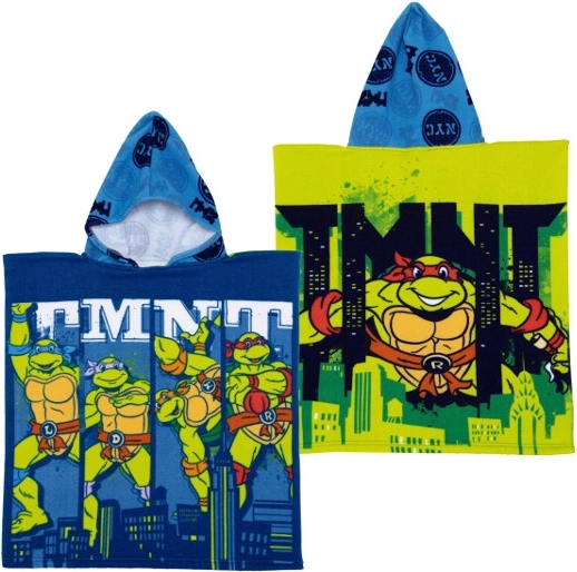 Poncho de bain NINJA en microfibre 55 × 55 cm