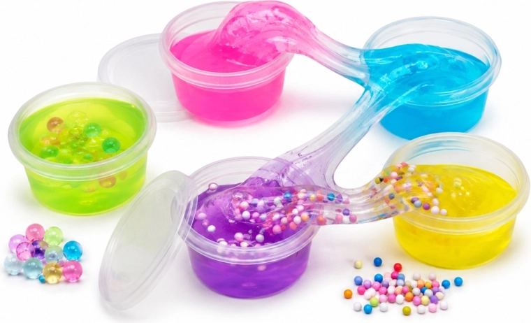 24 couleurs de slime pour des combinaisons infinies