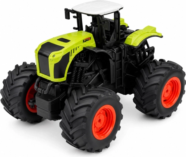 Conduite stable et look réaliste du tracteur
