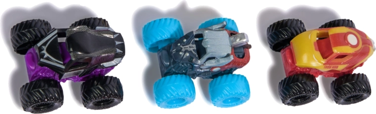 Designs héroïques MARVEL emblématiques