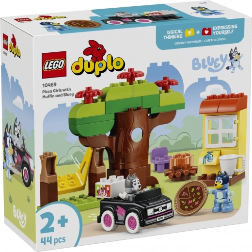 Set LEGO DUPLO Bluey Pizzerias avec Muffin et Bluey