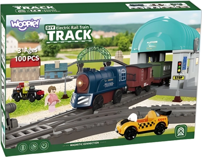 Locomotive électrique avec lumière et son