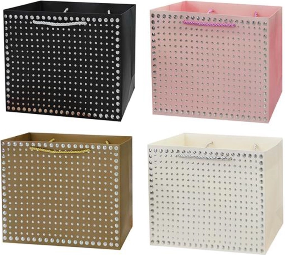 Sac cadeau 32 × 26 × 12 cm – motifs assortis