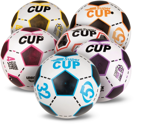 Ballon de football Super CUP 23 cm - 1 pièce