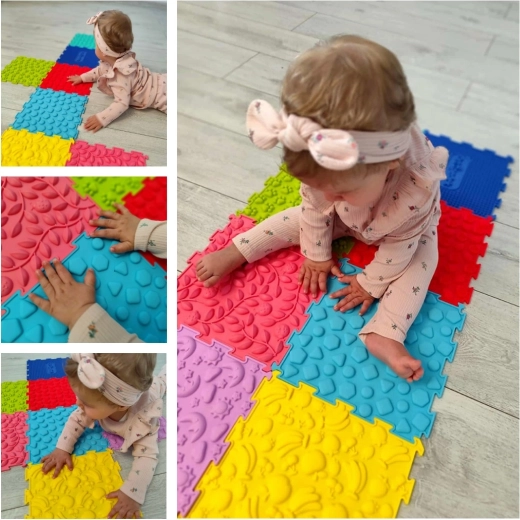 Ensemble puzzle modulable pour la maison, la crèche et la thérapie
