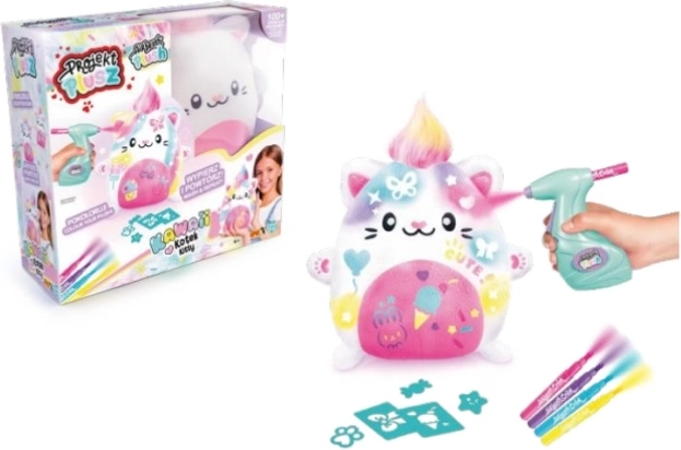 EPEE chat kawaii en peluche