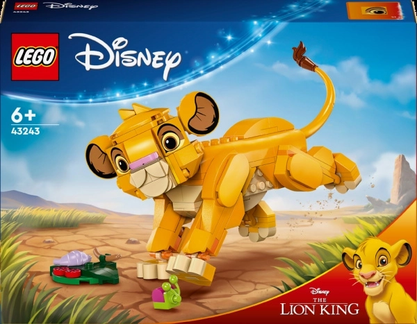 lego disney le roi lion – le lionceau simba set de construction
