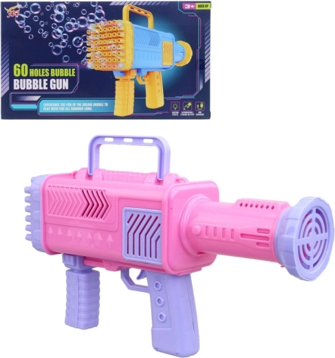 Pistolet à bulles électrique pour enfants 31 cm