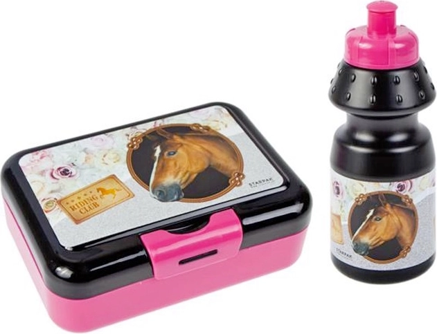 Set goûter avec cheval