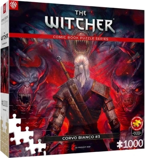 Puzzle Good Loot The Witcher : Corvo Bianco Red 1000 pièces