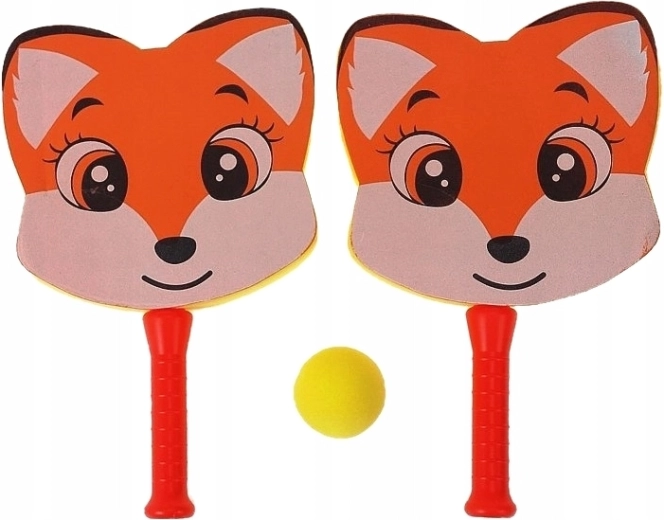 Un adorable motif renard qui amuse