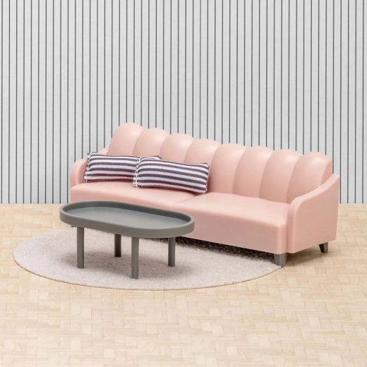 Un salon confortable en version miniature