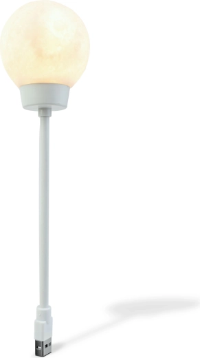 Design lunaire pour une atmosphère chaleureuse