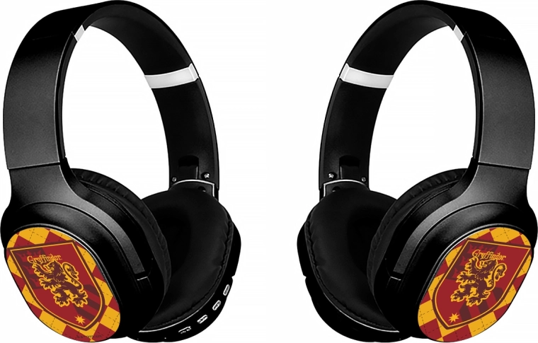 Casque stéréo sans fil avec microphone Harry Potter noir