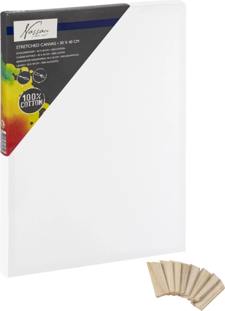 toile de peinture 30 × 40 cm en coton