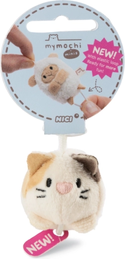 Porte-clés peluche chaton Angy 5 cm NICI MyMochi Minis Loopies