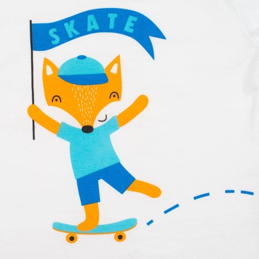 Imprimé joyeux renard SKATE