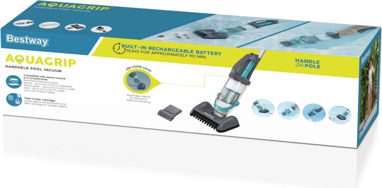 Puissance sans fil jusqu’à 90 minutes + LED