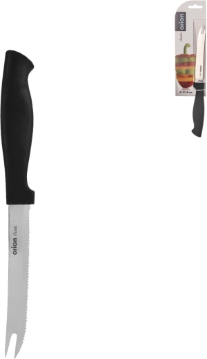 Couteau à fromage de collation Classic en acier inoxydable avec manche en plastique