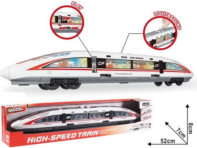 Train pour enfants Hi-SPEED avec lumière et son