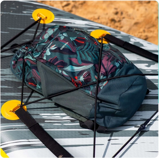 Fixation pratique de l’équipement grâce au cargo bungee