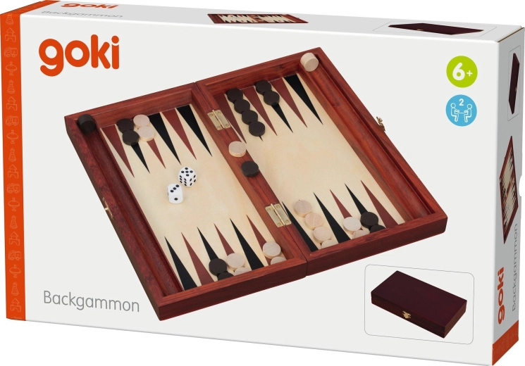 Backgammon classique en version bois