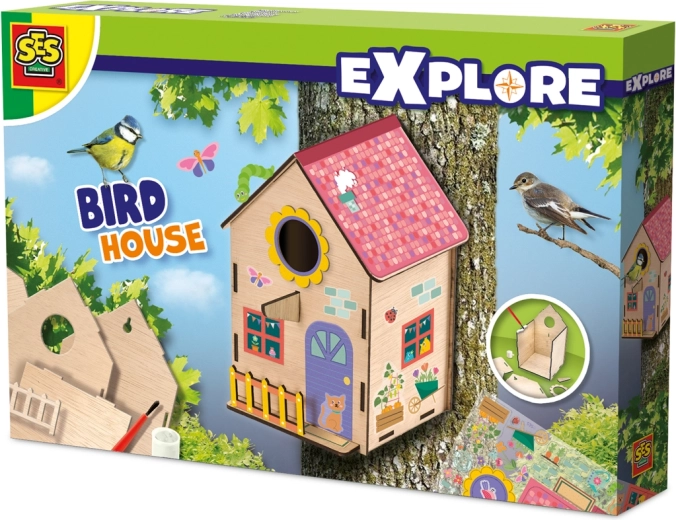 Kit en bois pour fabriquer un nichoir à oiseaux