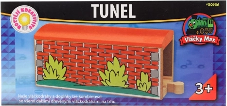 Tunnel en bois Maxim pour circuit de train