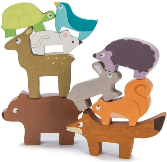Animal de la forêt en bois à empiler Le Toy Van