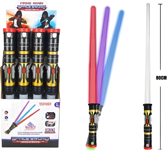 Sabre lumineux 3-en-1 pour enfants