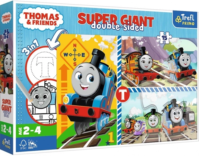 Giant Puzzle Thomas et ses amis pour enfants
