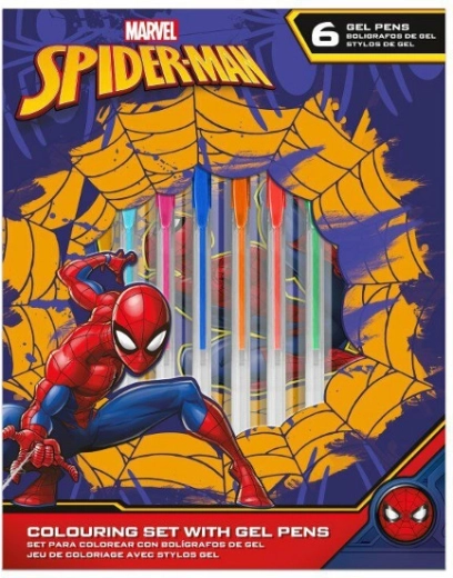 Coffret créatif MARVEL SPIDER-MAN – carnet et stylos gel