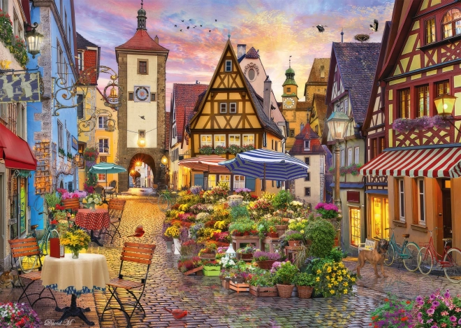 Puzzle Bavière romantique 1000 pièces