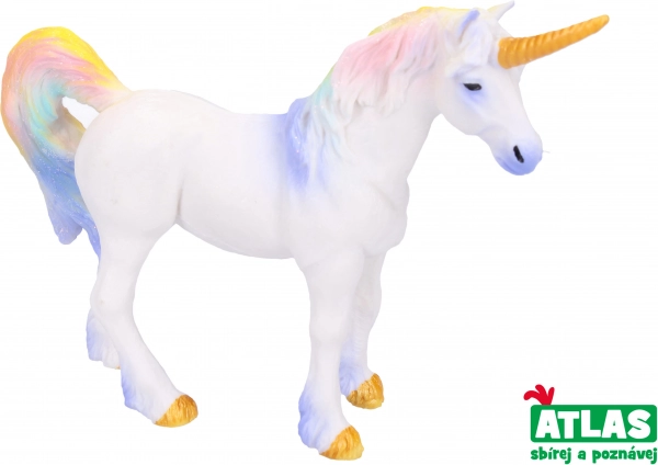 Figurine de licorne peinte à la main 14 cm