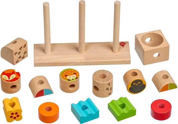 Animaux et formes pour un jeu créatif