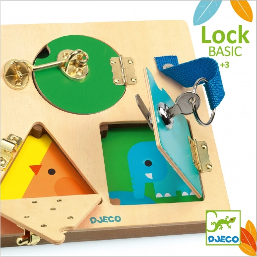 Porte à verrous en bois Djeco