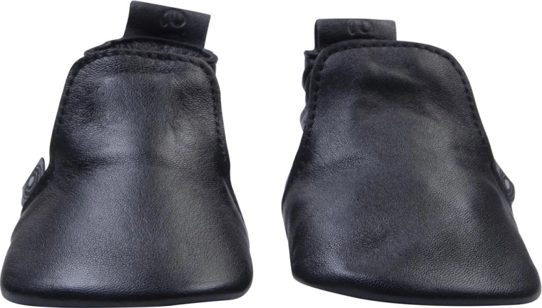 Lodger Stepper basic chaussons noirs 3–6 mois