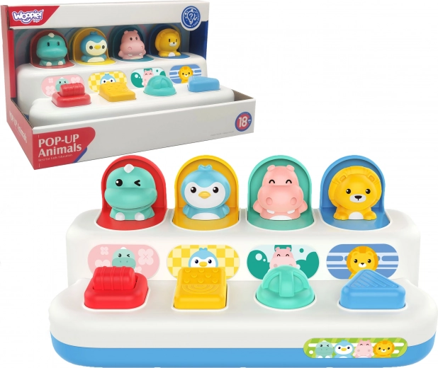 Woopie animaux interactifs pop-up pour tout-petits