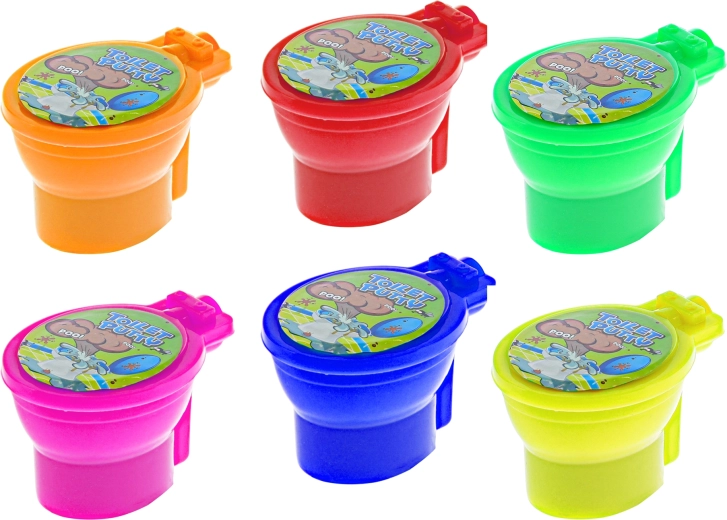 Six couleurs néon éclatantes